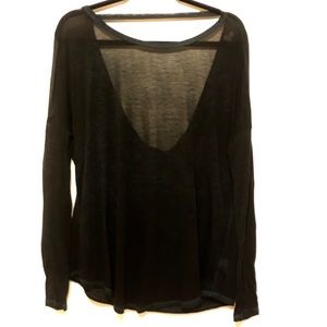 BDG Draped Back Shirt
